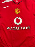 2004/06 Manchester United Home Shirt (L) 7/10