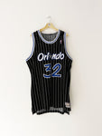 1992-96 Orlando Magic Adidas Hardwood Classics Maillot de route O'Neal # 32 (XL) 9/10