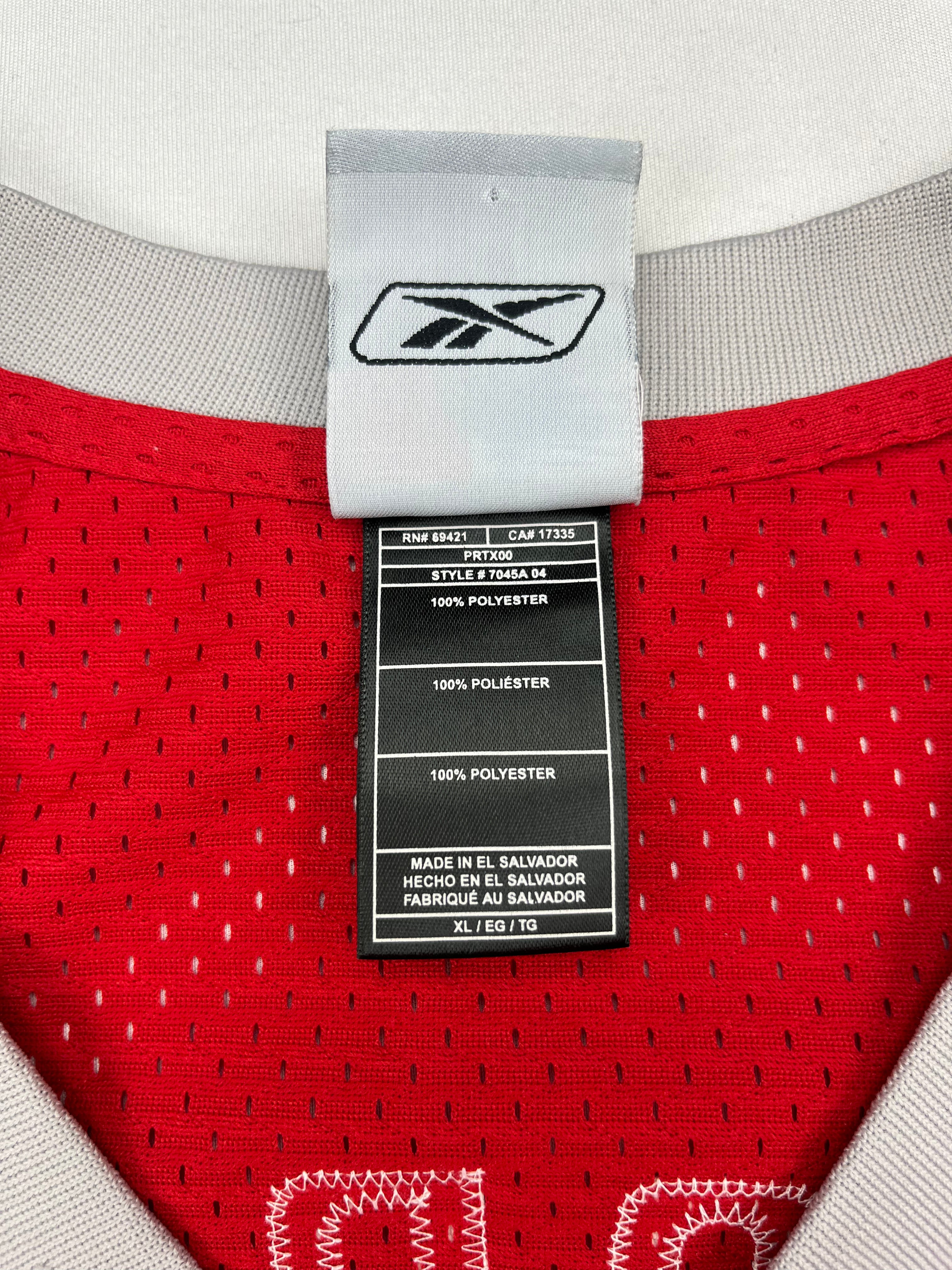 2003/06 Camiseta de carretera Reebok de los Houston Rockets McGrady # 1 (XL) 9/10