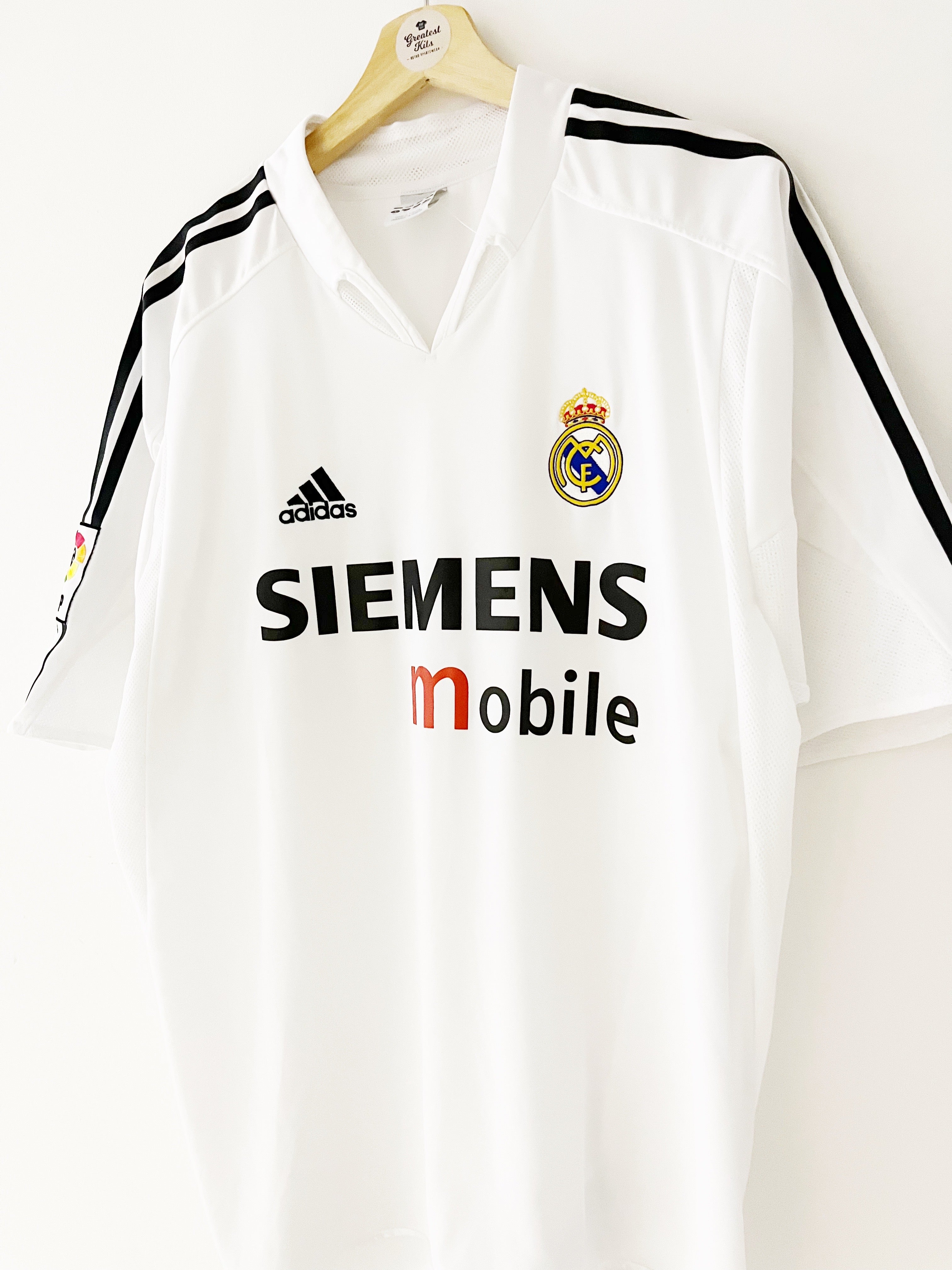 Maillot domicile du Real Madrid 2004/05 (XL) 9/10
