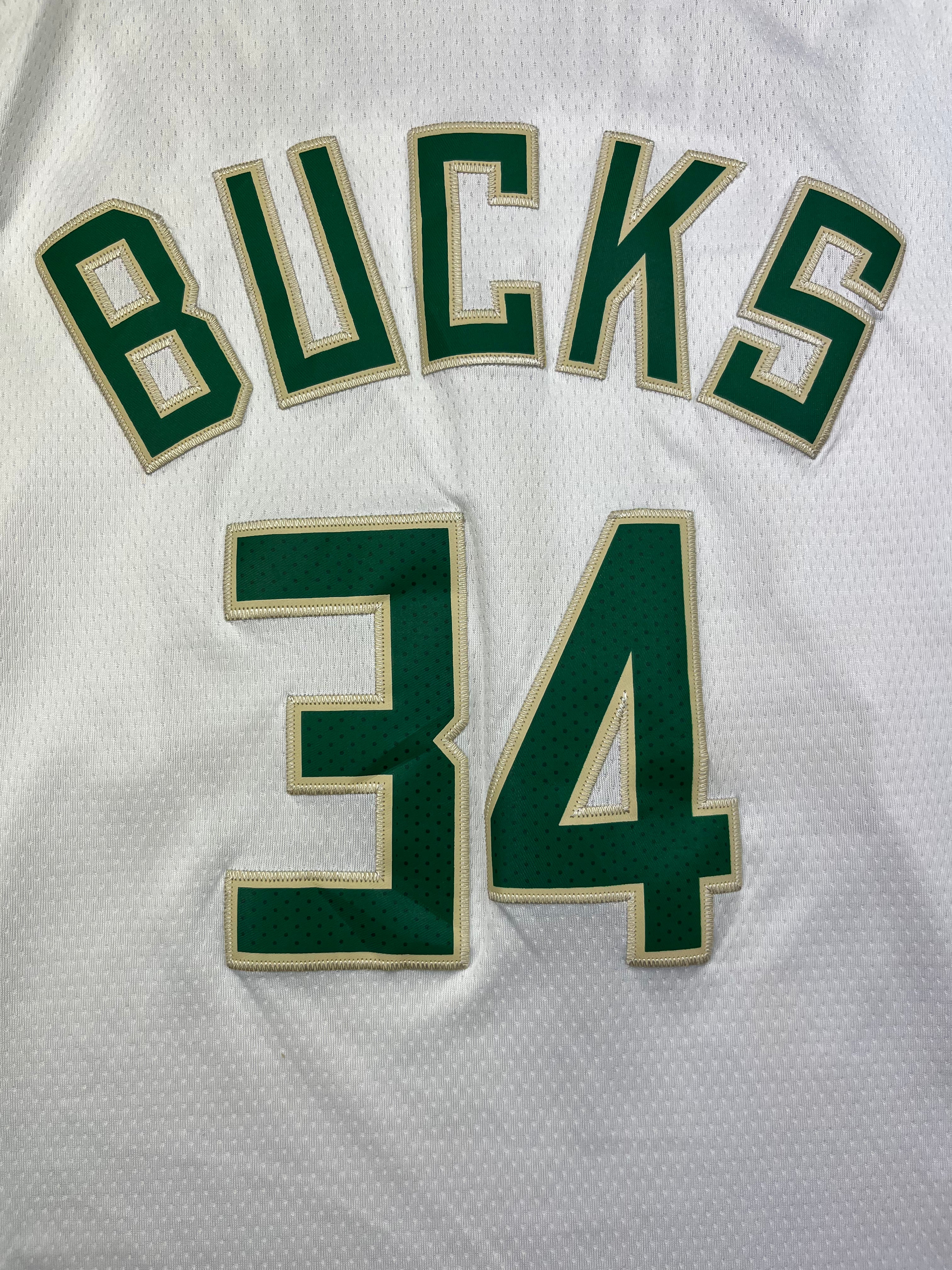 Milwaukee bucks jersey 34 shop