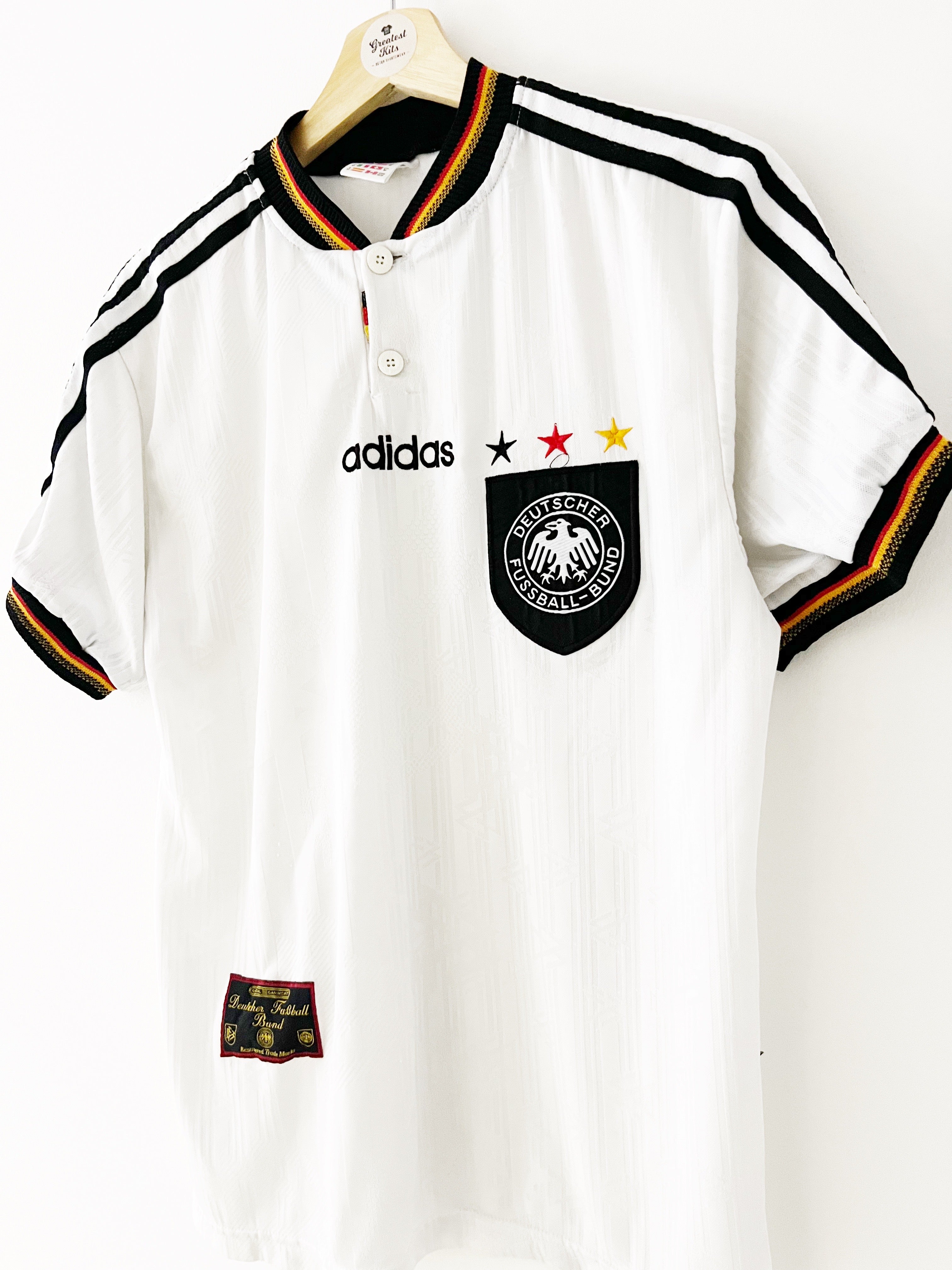 1996/98 Camiseta local de Alemania (M) 8/10