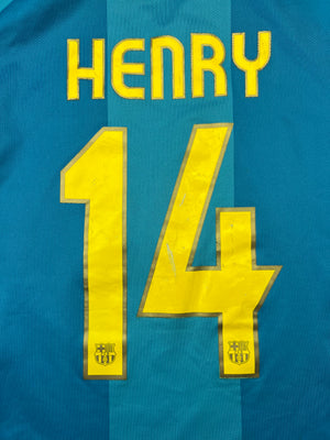 Maillot extérieur Barcelone 2007/08 Henry #14 (XL) 7,5/10