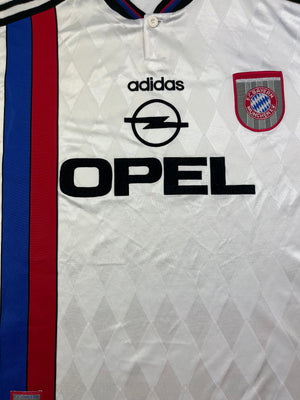 1996/98 Camiseta visitante del Bayern de Múnich (XL) 9/10