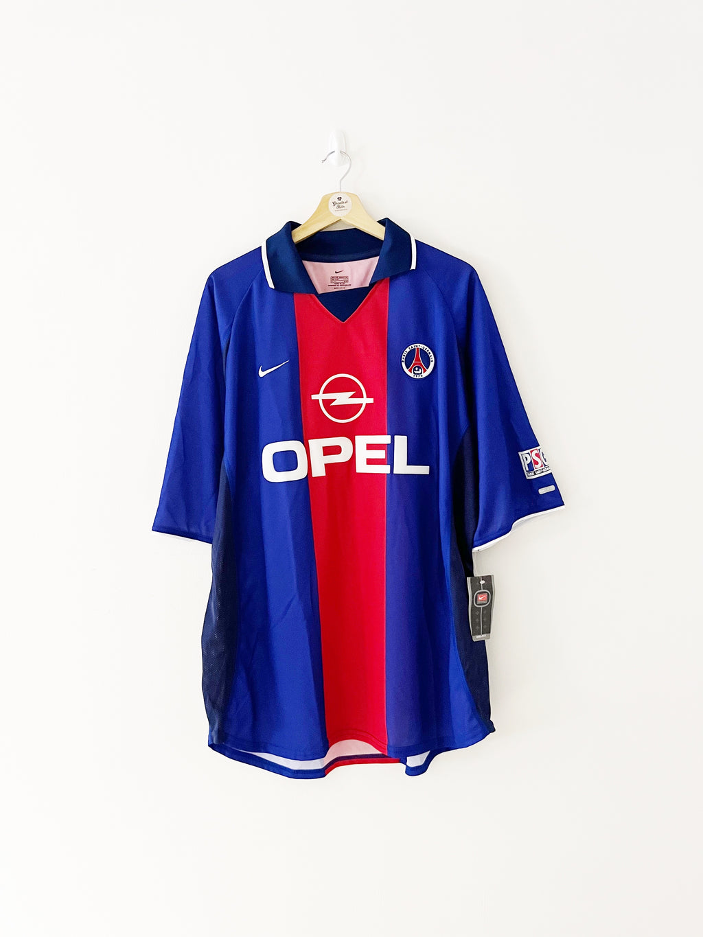 Paris Saint Germain (PSG) 1999-00 Home Shirt (Excellent) M – Classic  Football Kit