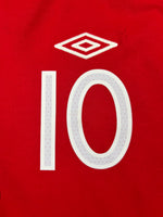 2010/11 England Away Shirt Rooney #10 (XXL) 9/10