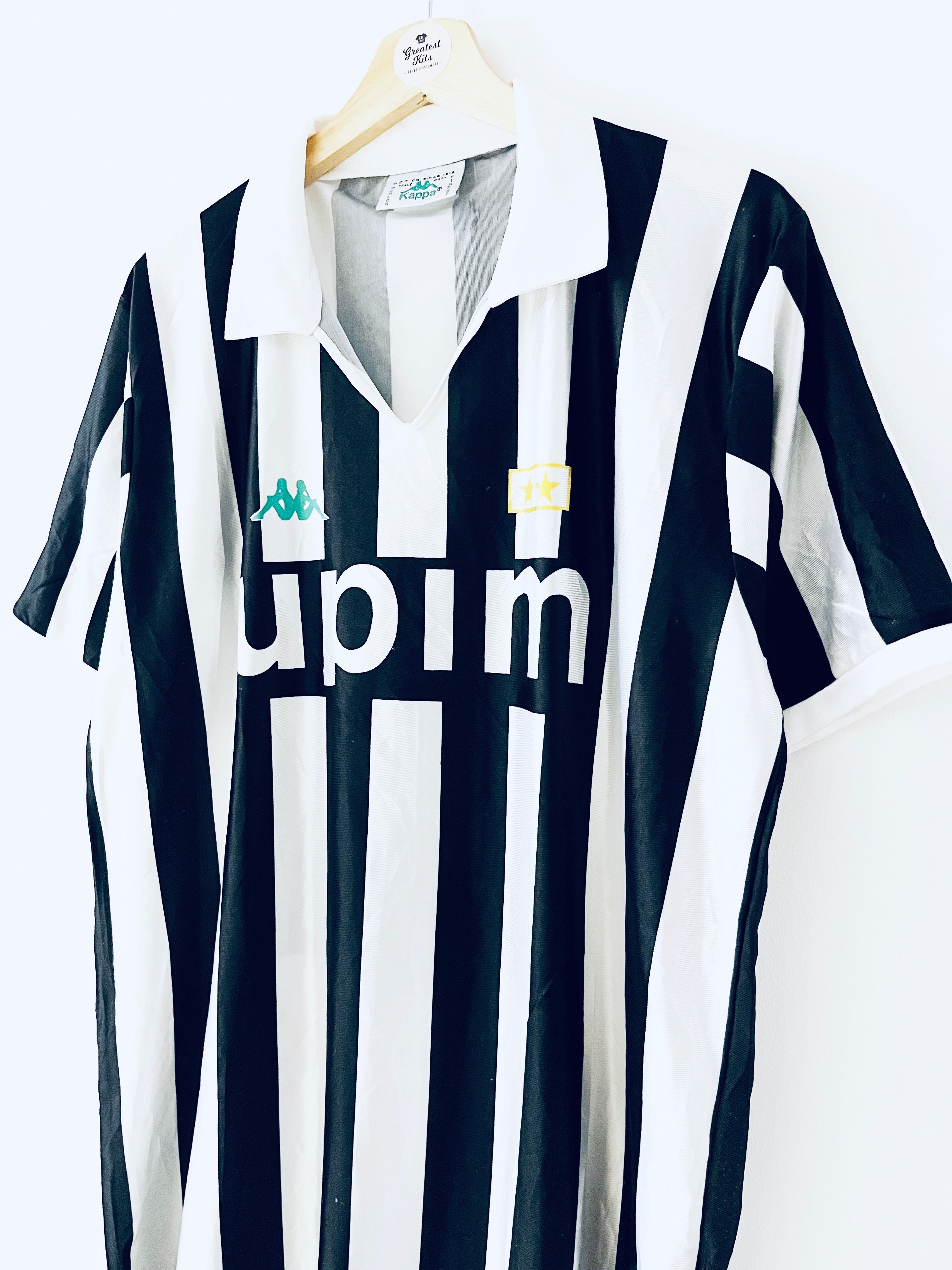 1991/92 Juventus Home Shirt (L) 8/10