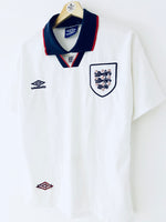 1993/95 England Home Shirt (S) 8/10