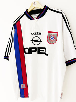 1996/98 Camiseta visitante del Bayern de Múnich (XL) 9/10