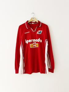 1996/97 Pisa *Edición del jugador* Tercera camiseta L/S n.º 15 (XL) 8,5/10
