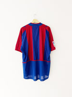 2002/03 Barcelone *Player Spec* Maillot domicile (XL) 8.5/10
