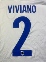 2015/16 Sampdoria *Player Issue* GK Maillot Viviano #2 (M) 9/10