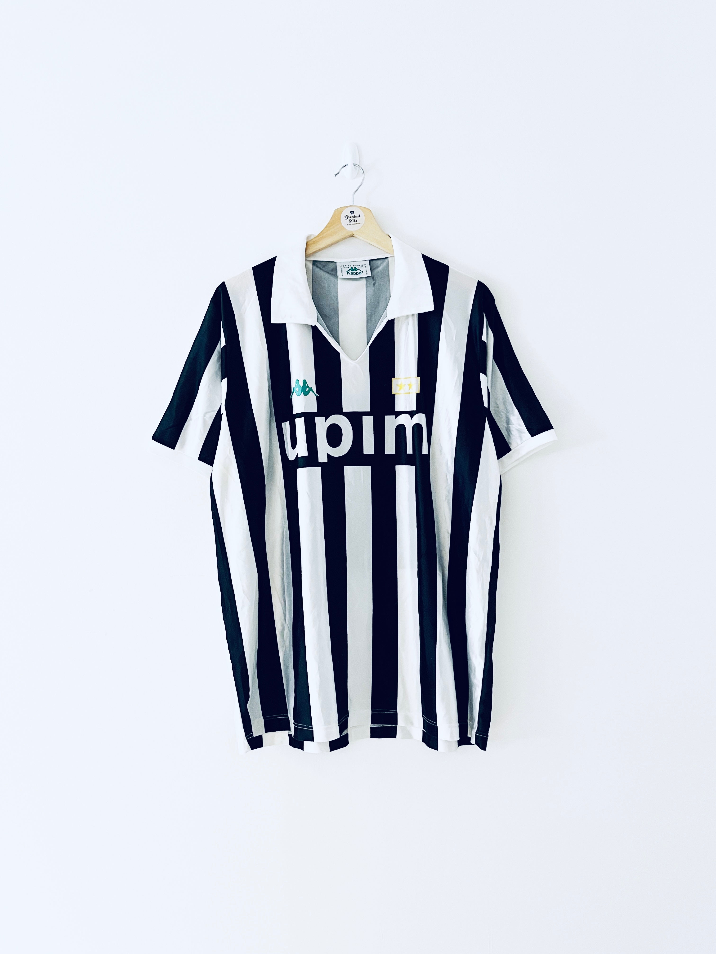 1991/92 Camiseta de local de la Juventus (L) 8/10