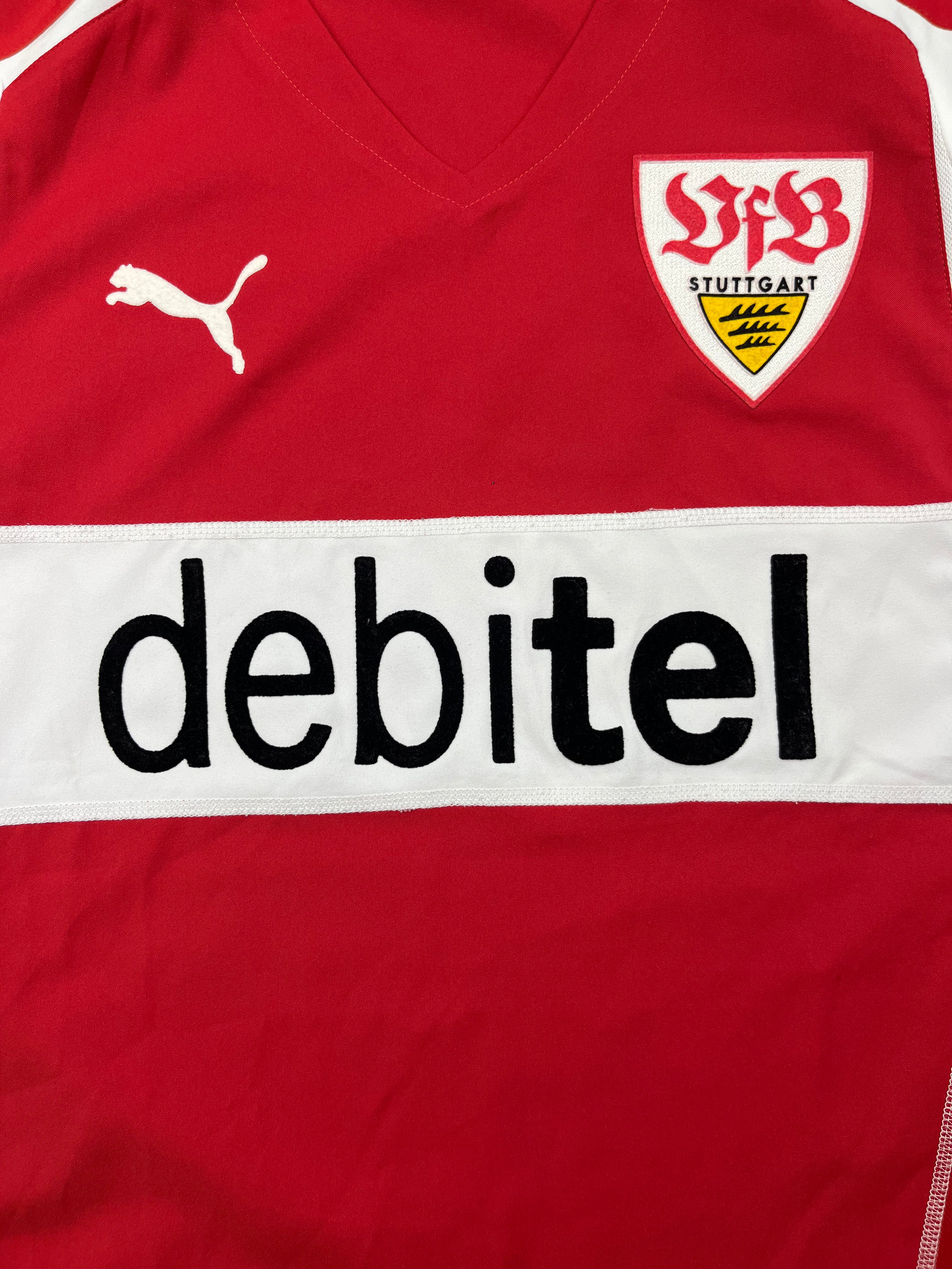 Camiseta visitante del Stuttgart 2004/05 (L) 9/10 