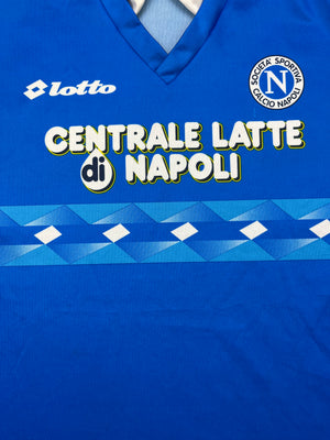 1996/97 Napoli Home L/S Shirt (S) 9/10