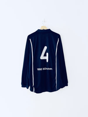 2000/01 1860 Munich Away L/S Shirt #4 (XL) 8.5/10