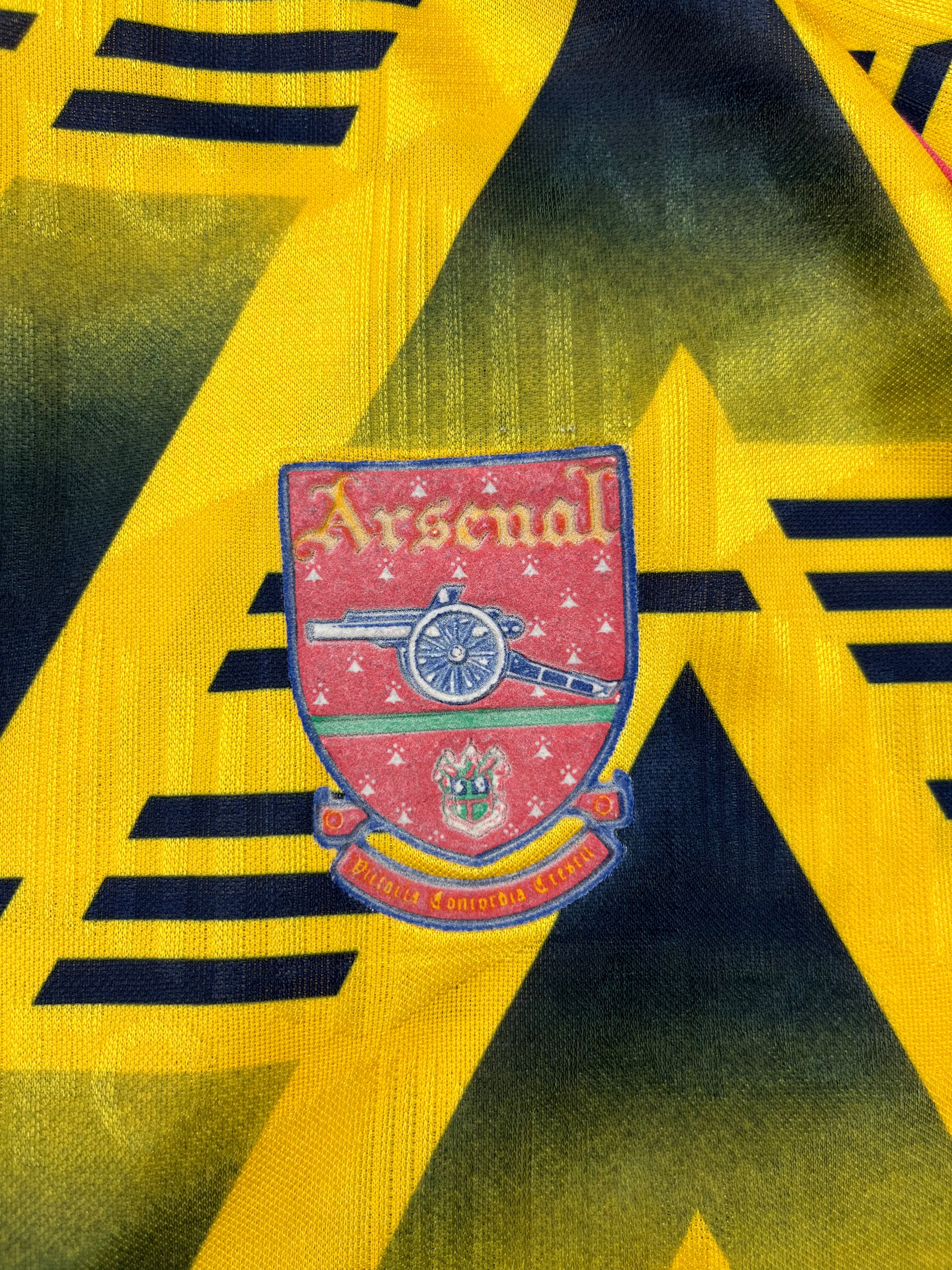 1991/93 Arsenal Away Shirt (M/L) 8/10