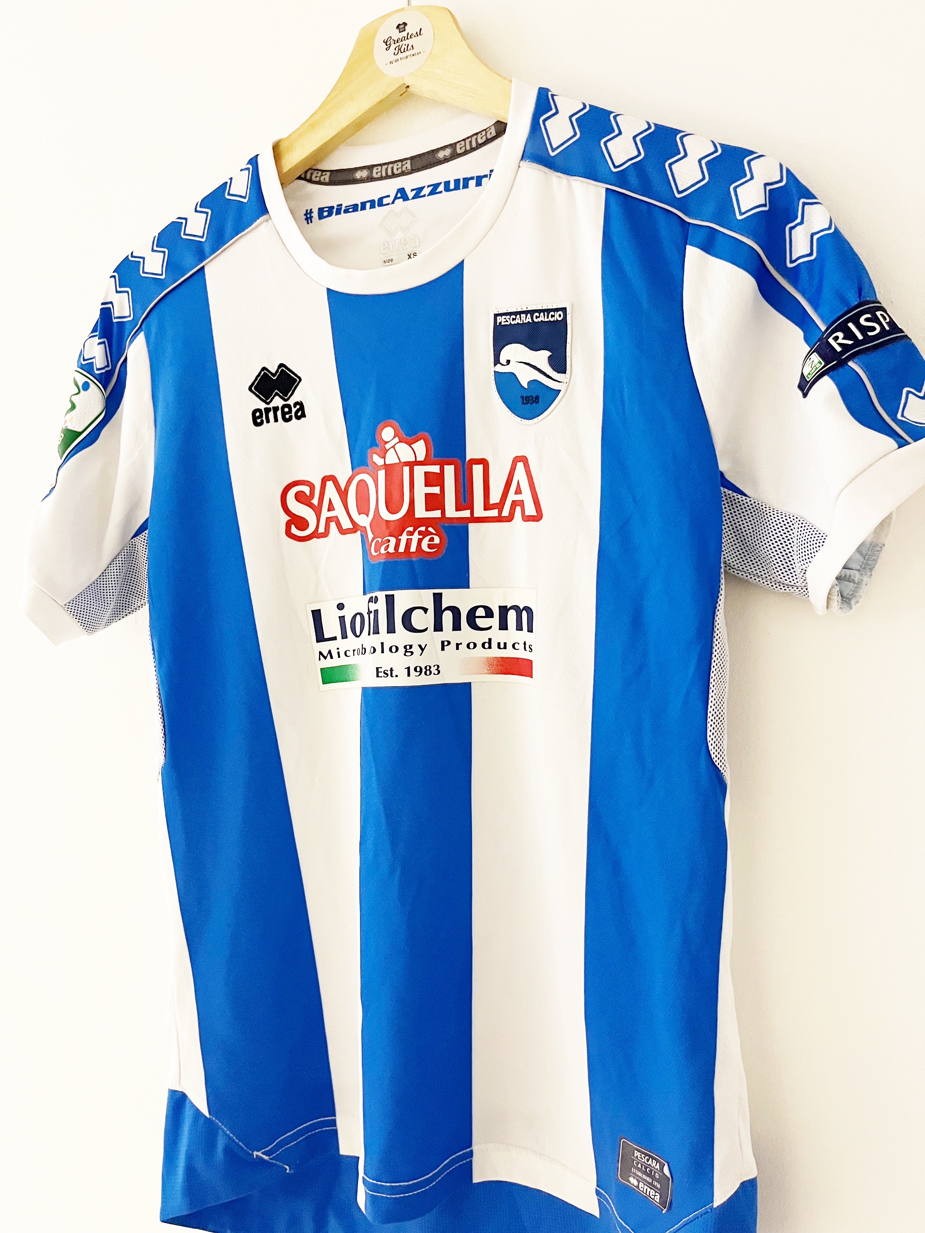 Camiseta de local Pescara 2017/18 (XS) 9/10