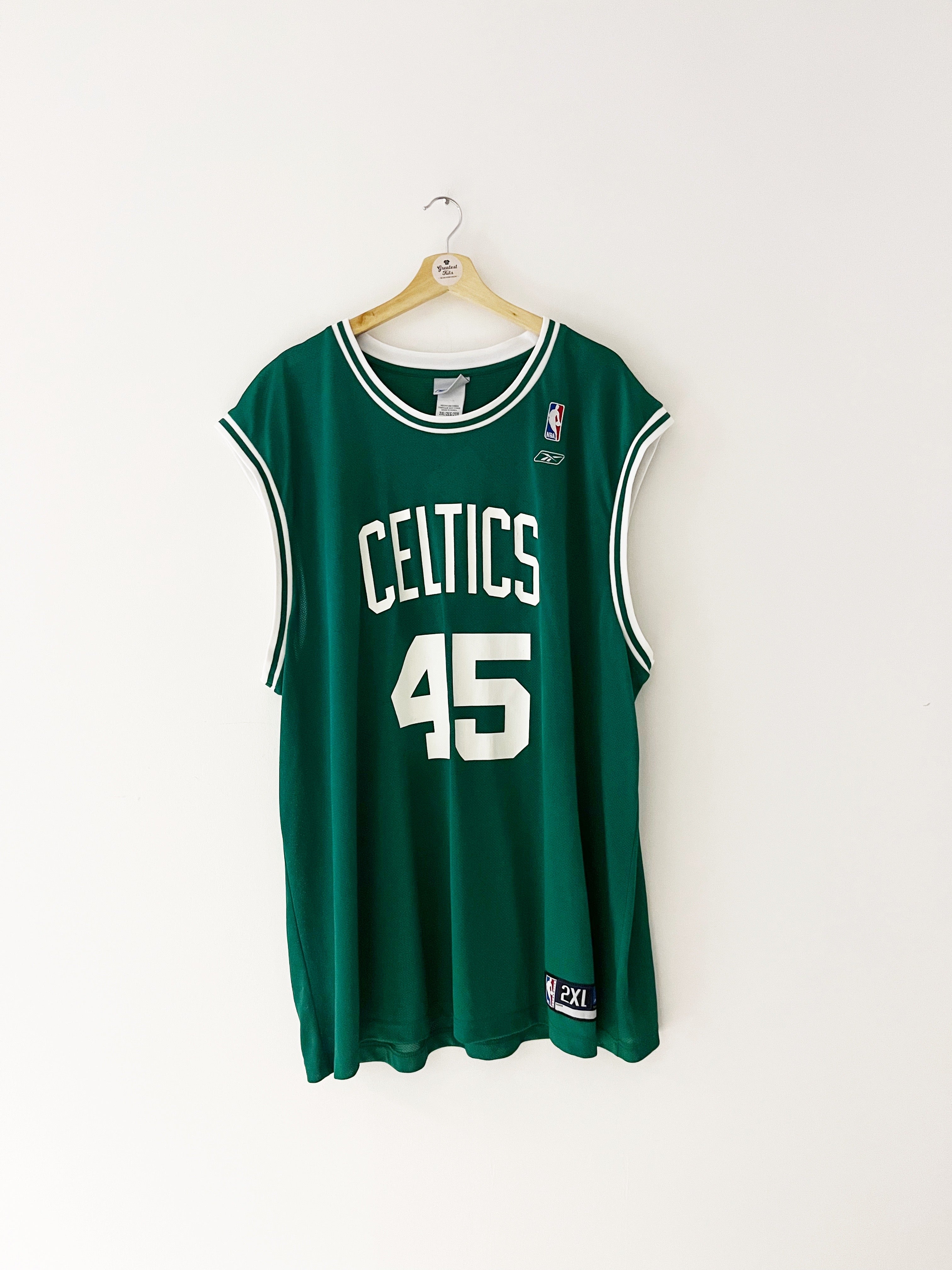 2002-04 Boston Celtics Reebok Road Maillot La Frentz #45 (XXL) 8/10