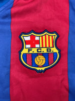 2002/03 Barcelona *Especificaciones del jugador* Camiseta local (XL) 8.5/10