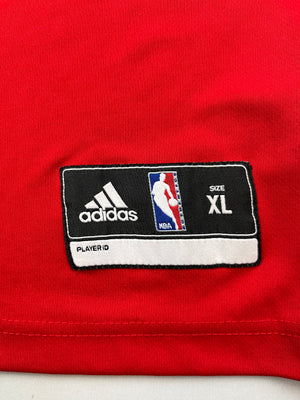 2013/14 Houston Rockets Adidas camiseta de carretera Howard # 12 (XL) 8.5/10