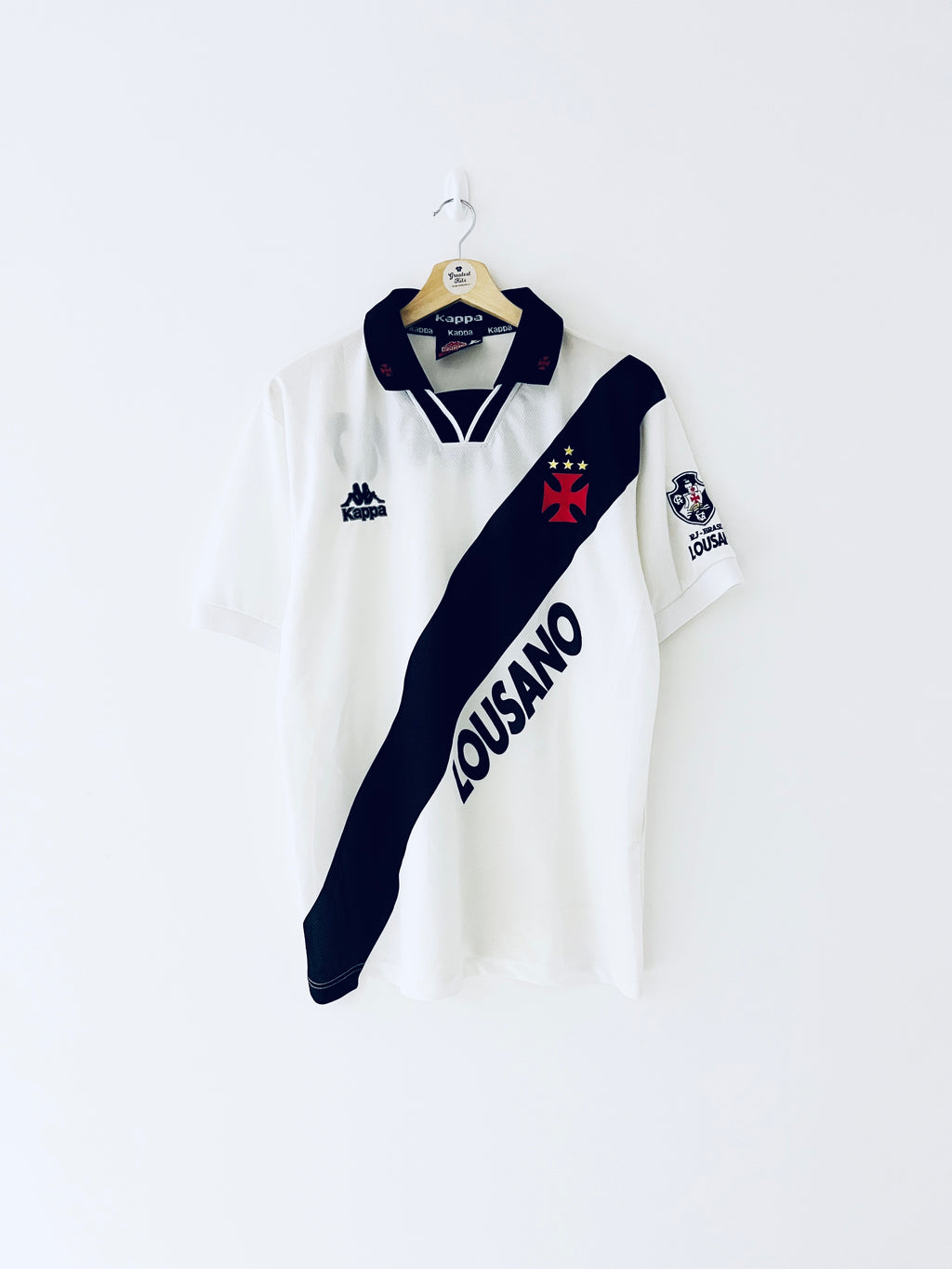 1995 Vasco Da Gama Camiseta visitante (L) 9/10