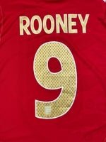 2006/08 England Away Shirt Rooney #9 (M) 8/10