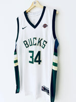 2017-23 Milwaukee Bucks Nike Association Jersey Antetokounmpo # 34 (XL) 9/10