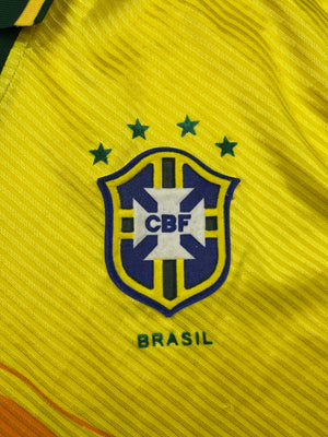 1994/97 Camiseta local de Brasil (L) 9/10 