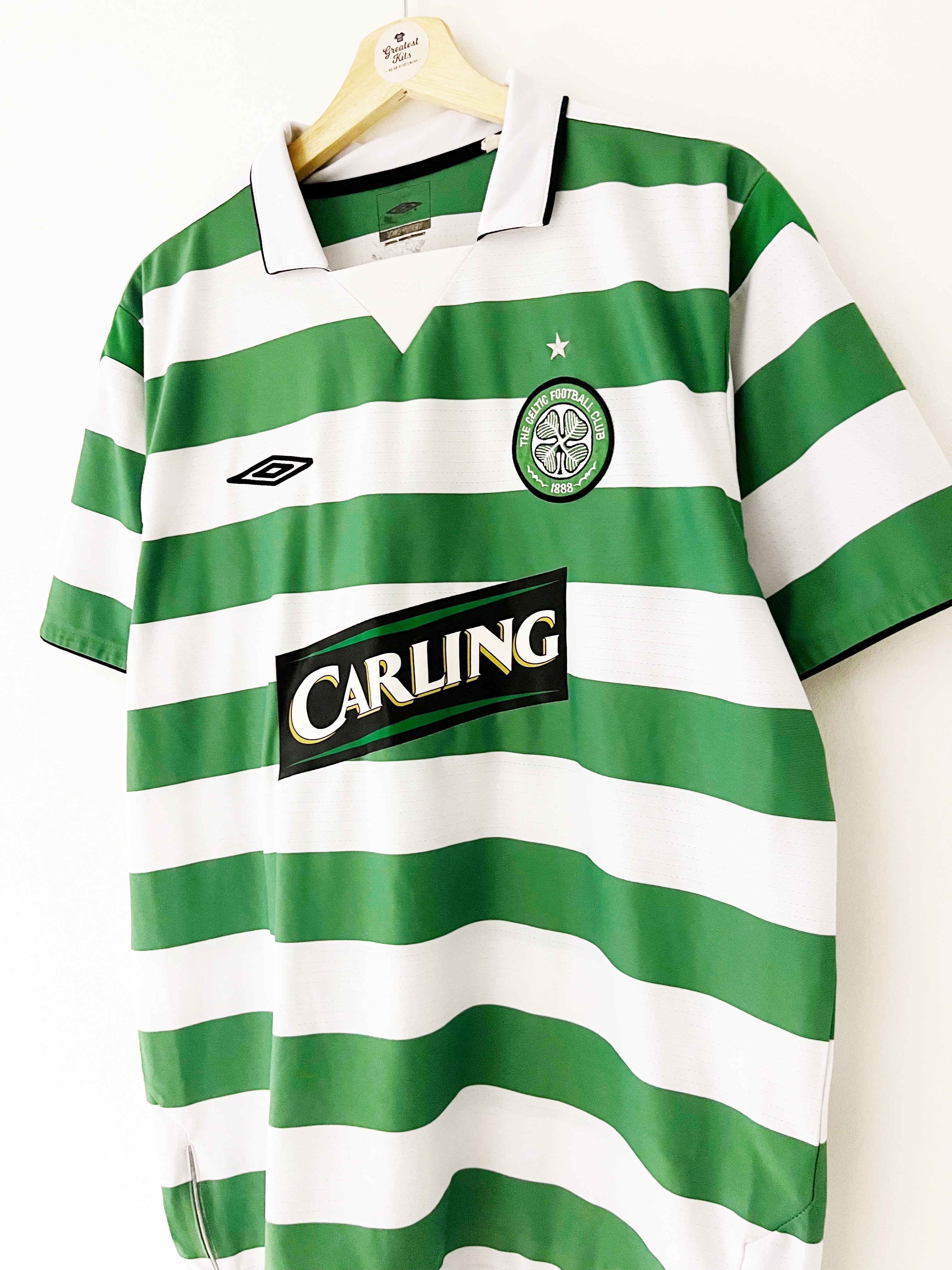 Camiseta local del Celtic 2004/05 (L) 8,5/10