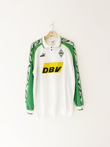 1995/96 Camiseta Werder Bremen local L/S (L) 9/10