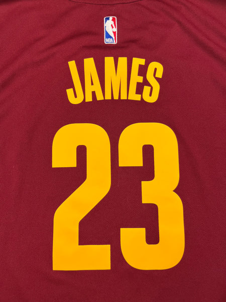 2010-17 Cleveland Cavaliers Adidas Road Jersey James #23 (M) 9/10