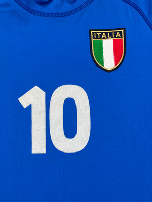 2000/01 Camiseta local L/S de Italia Del Piero #10 (L) 9/10 