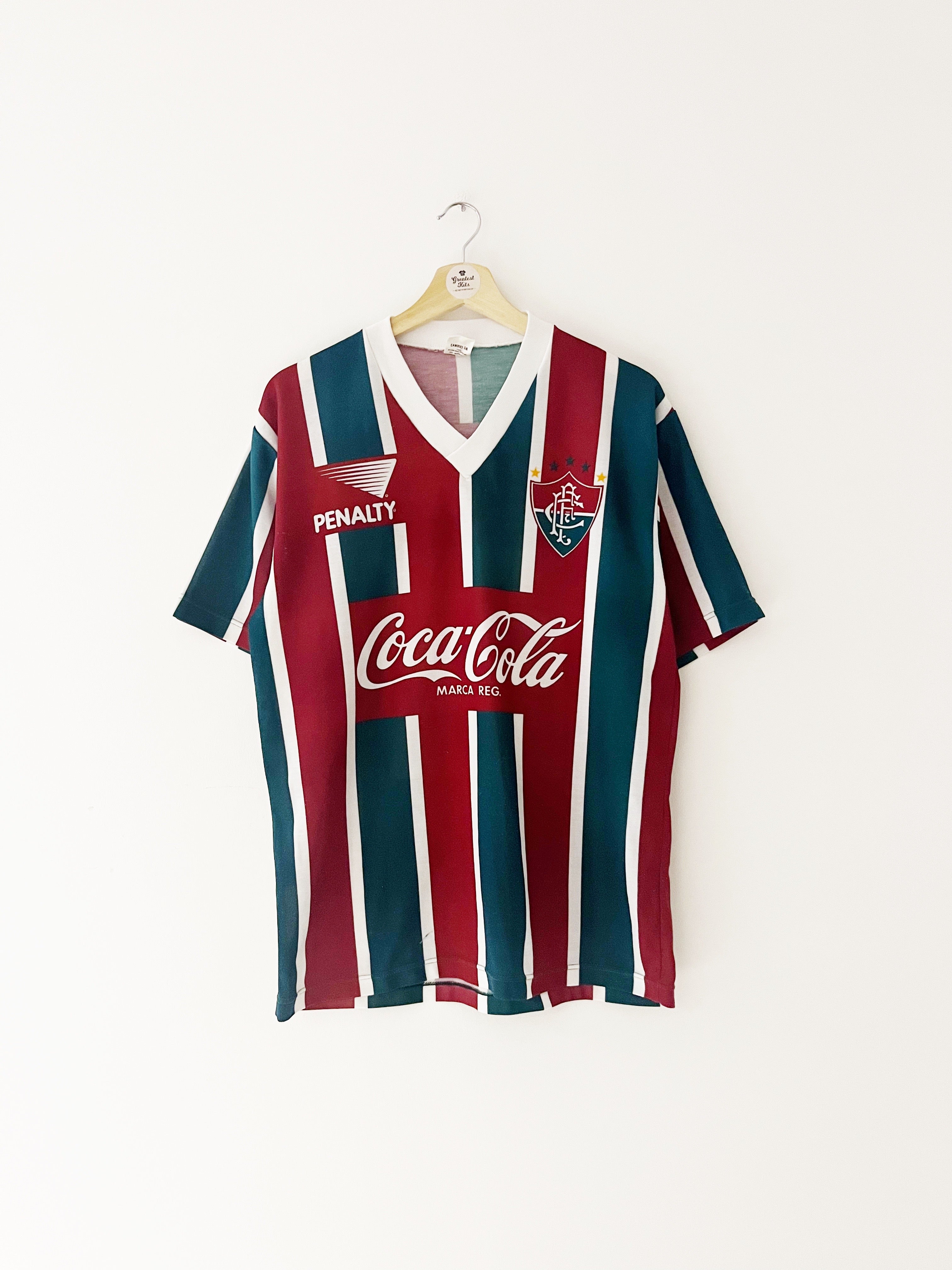 Retro 08/09 Fluminense home Soccer Jersey - Kitsociety