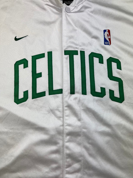 Boston celtics warm clearance up jacket nike