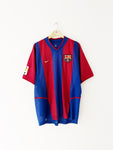 2002/03 Barcelona *Player Spec* Home Shirt (XL) 8.5/10