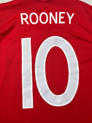 Maillot extérieur Angleterre 2010/11 Rooney #10 (XXL) 9/10