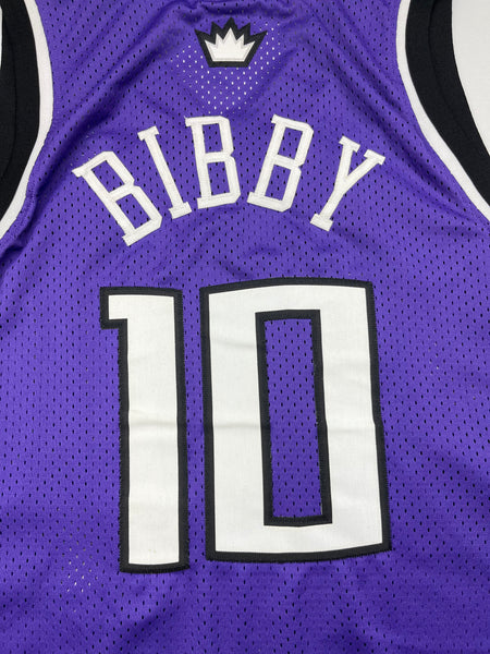 Sacramento Kings Jersey Gold Bibby #10