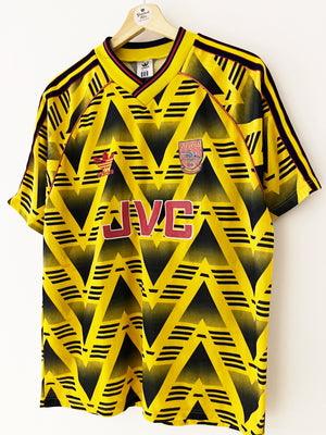 1991/93 Camiseta visitante del Arsenal (M/L) 8/10