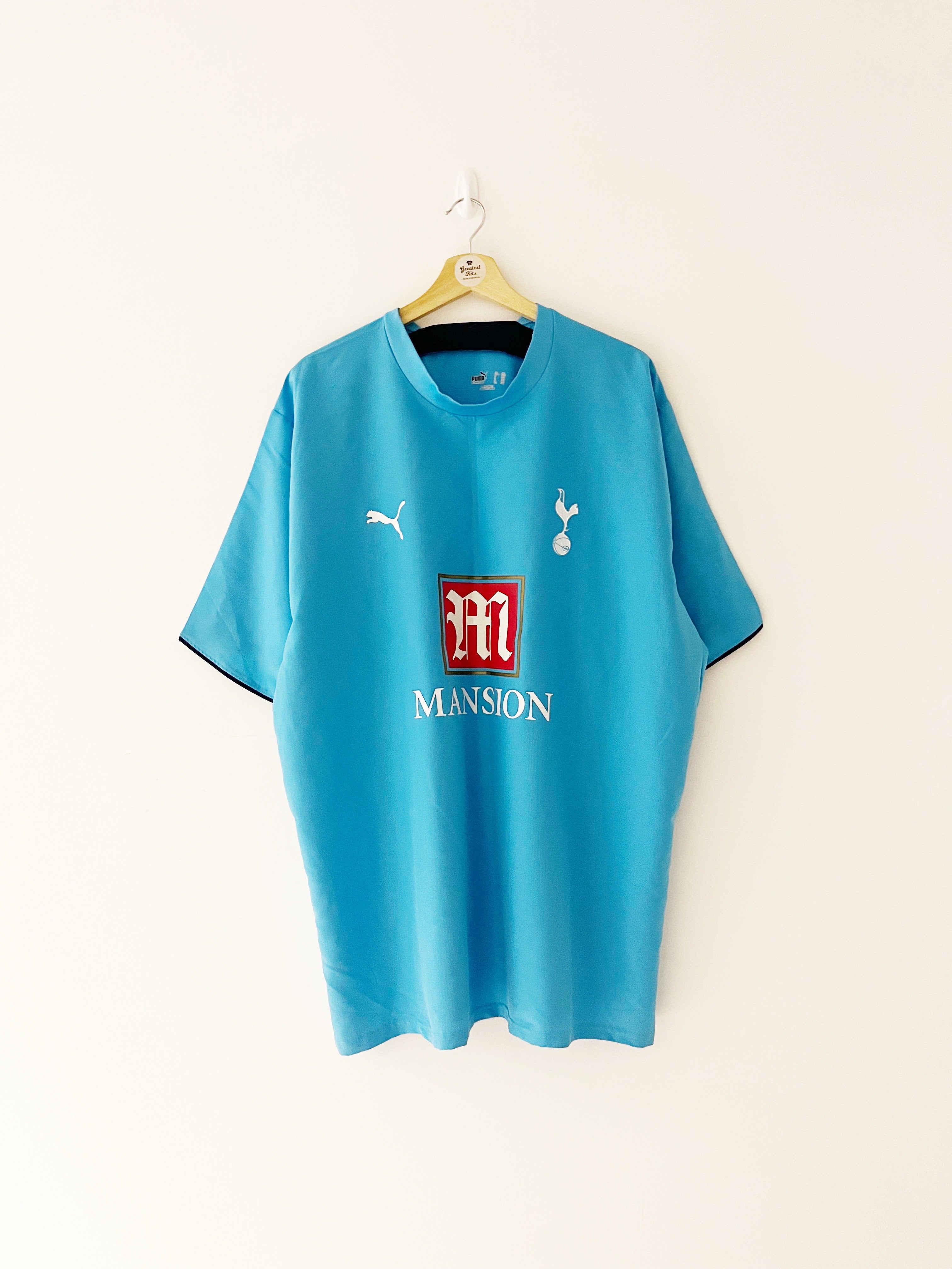 Tottenham Hotspur Third football shirt 2006 - 2007. Sponsored by Mansion