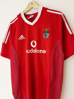 2002/03 Benfica Home Shirt (M) 9/10