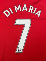 2014/15 Manchester United Domicile L/S Maillot Di Maria #7 (M) 9/10 