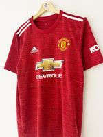 2020/21 Manchester United Home Shirt (M) 9/10