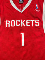 2003/06 Maillot de route Reebok Houston Rockets McGrady #1 (XL) 9/10