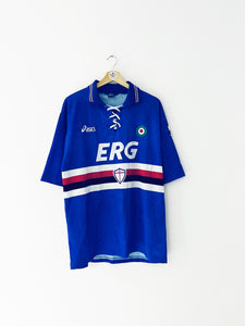 Maillot domicile Sampdoria 1994/95 (XL) 7,5/10