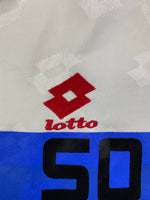 1994/95 Atalanta *Edición del jugador* Camiseta visitante L/S n.º 10 (XL) 9/10