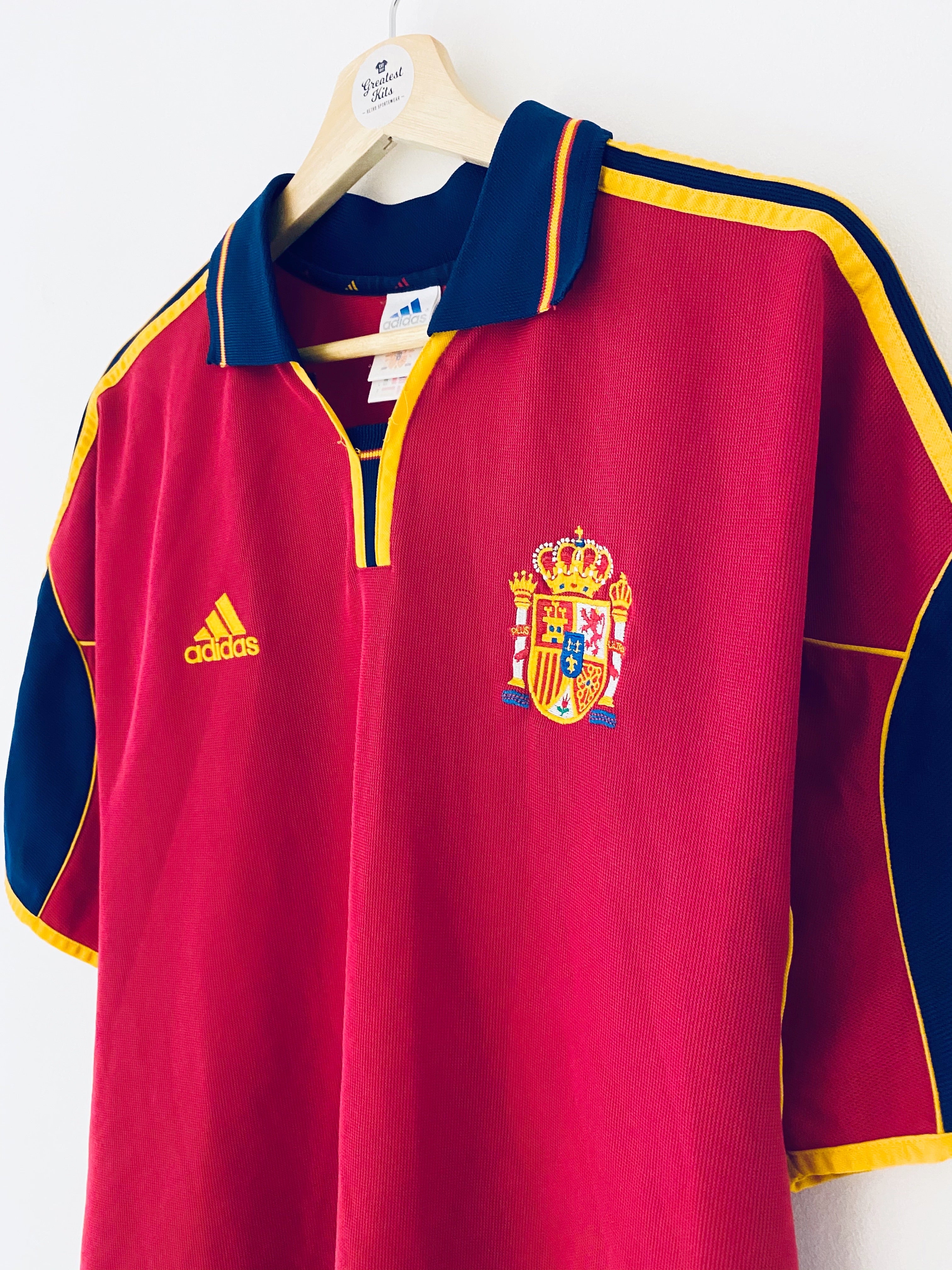 1999/02 Spain Home Shirt (L) 9/10
