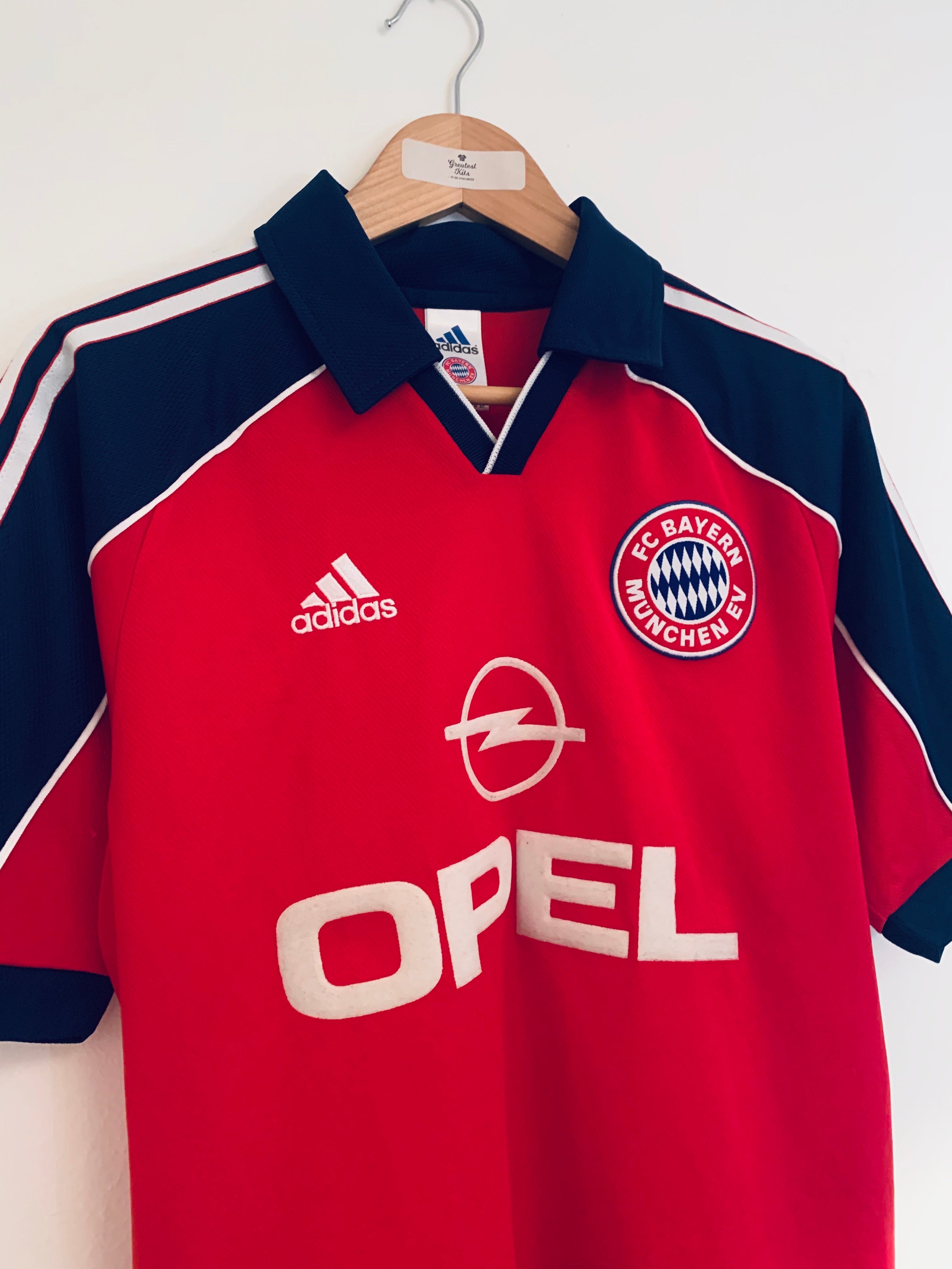 1999/01 Maillot Domicile du Bayern Munich Jancker #19 (S) 8.5/10