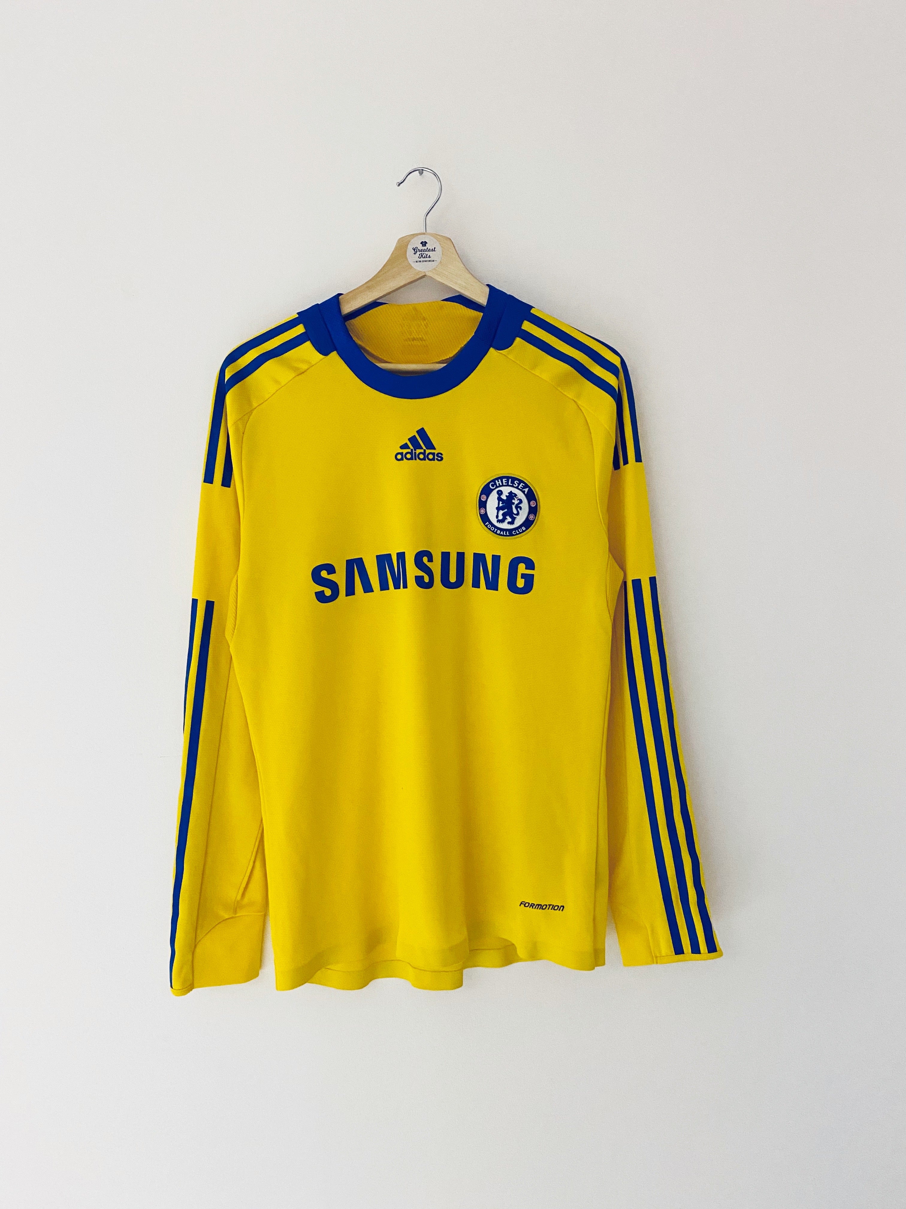2008/09 Chelsea *Player Issue* Third L/S Shirt (M) 8.5/10