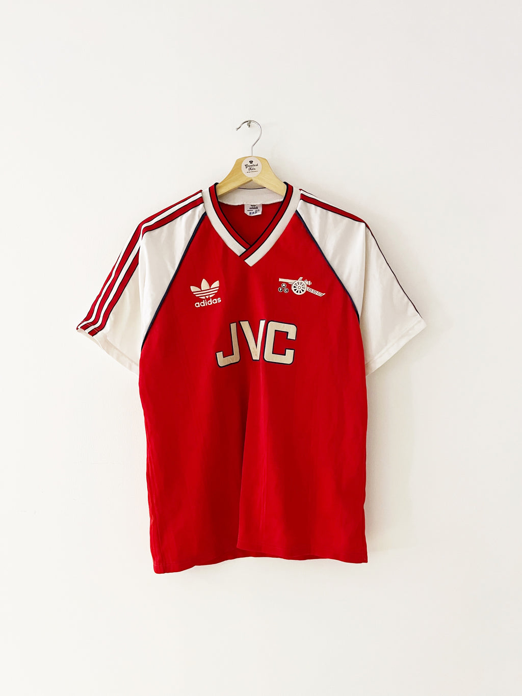 1988/90 Camiseta local del Arsenal (M) 8/10